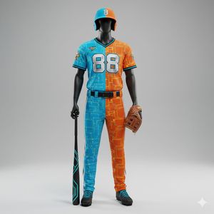Tenues de baseball sur mesure haute performance pour équipes adultes, imprimées, avec tissu respirant et à séchage rapide - Product Image 3