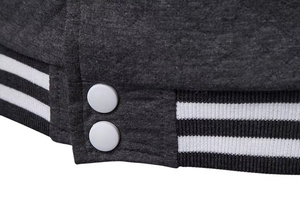 Chaqueta Universitaria Personalizada con Logotipo Bordado, Números y Uniforme de Equipo, Fabricante de Uniformes Personalizados Bordados 100% Lana - Product Image 3