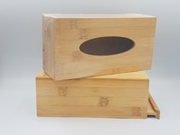 Boîte à serviettes en papier bambou fabriqué au Vietnam, écologique et Durable, haute qualité, prix d'usine, Service OEM, offre spéciale