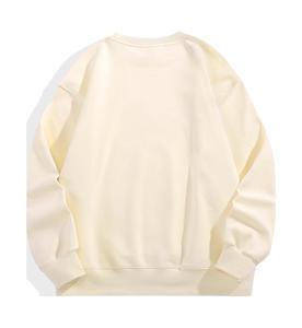 Sweat-shirt à col rond en molleton unisexe de haute qualité, logo personnalisé, coton lourd, pour hommes - Product Image 1