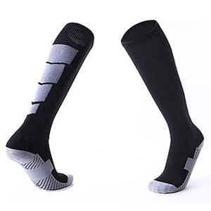 Latest Wholesale Customized Knee High Sport <b>Socks</b> Breathable Anti-Slip Quick Dry Anti-Bacterial Athletic Bottom Football - Product Image 1