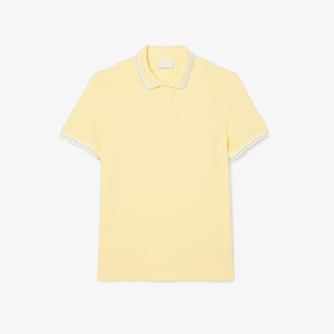 เสื้อโปโลแขนสั้นสำหรับผู้ชายเสื้อคอปกแบบถักโลโก้ส่วนตัว - Product Image 1