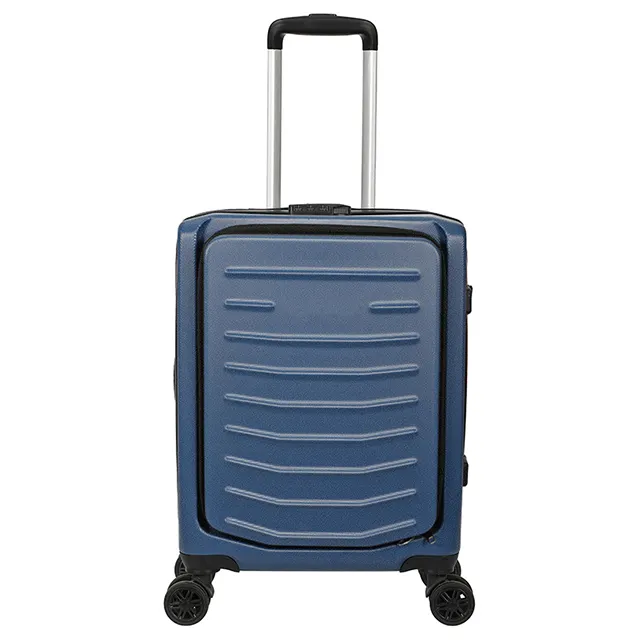 Front Opening Lid PC Password Luggage Expandable Large Capacity Aluminum Frame Business Suitcase Boarding Case