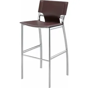 Taburete de Bar de metal de estilo moderno de alta calidad y duradero para el hogar, cocina, sala de Estar, comedor, restaurante, uso o tienda - Product Image 4