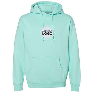 Independent Trading Co <b>Hoodies</b> Fleece Garment Dyed Pullover <b>Hoodies</b> Sweatshirt Pullover Customized <b>Hoodies</b> Men - Product Image 1