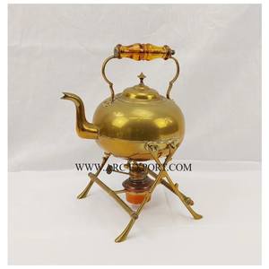 Home Table Decoration <b>Tea</b> and Coffee Pot Antique Brass Material Kitchen Ware Hand Carved Designing Coffee and <b>Tea</b> <b>Kettle</b> and Pot - Product Image 6