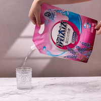 1kg 2kg 5kg sac d'emballage de riz en plastique PE alimentaire imprimé personnalisé avec bec verseur avec poignée en plastique sac pour l'emballage de riz