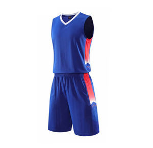 ชุดบาสเก็ตบอลแบบแห้งเร็ว ระบายอากาศได้ดี ผลิตตามสั่ง คุณภาพดีที่สุด แบบ OEM ขายส่ง สามารถกลับด้านได้ พิมพ์ลายแบบซับลิเมชั่น ไซส์พลัส สำหรับฤดูร้อน - Product Image 2