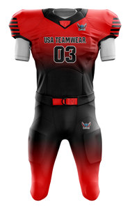 Custom Made 7 en 7 uniformes de fútbol americano de alta calidad de talla grande transpirable y sublimación de impresión personalizable - Product Image 4