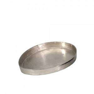 Bol à fruits en aluminium de forme ovale, finition argent Offre Spéciale, plateau de Table, bol de service à dessert et à dîner pour hôtels et restaurants - Product Image 1