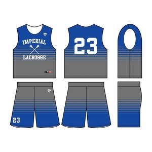 Pinnies y pantalones cortos reversibles de hockey personalizados sublimación impresa 100% poliéster transpirable OEM Logo colores personalizados Respuesta Rápida - Product Image 6