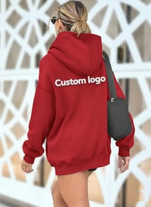 เสื้อสเวตเชิ้ตผู้หญิงแบบใหม่ แขนตกไหล่ ทรงโอเวอร์ไซส์ สำหรับฤดูใบไม้ร่วง คุณภาพสูง ผ้าถักมีฮู้ด ขายส่งราคาถูก - Product Image 2