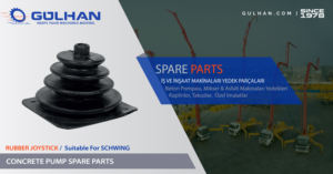 Joystick en caoutchouc Schwing pour pompes à béton Made in Turkiye Pièces de rechange pour machines de construction - Product Image 5