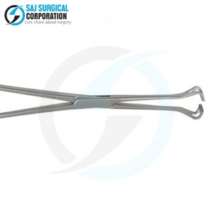 Tang tisu <span class=keywords><strong>Babcock</strong></span> profesional penjepit bedah baja tahan karat dengan rahang Atraumatic untuk tisu genggam lembut - Product Image 5