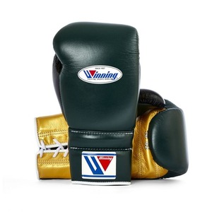Gants de boxe à lacets sur mesure OEM, 100% cuir de vache véritable, gants de boxe d'entraînement, gants de boxe sur mesure Winning - Product Image 2