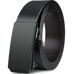 Ceinture en cuir pour hommes en cuir de vachette véritable marron personnalisé de haute qualité en gros ceinture en cuir d'affaires de mode dans des options en cuir personnalisées - Product Image 1