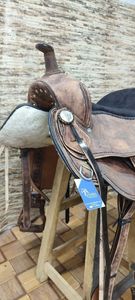 Sillín de caballo personalizado en inglés Premium al por mayor indio, cuero caliente de alta calidad, barril occidental, pista de carreras, placer, equitación - Product Image 5