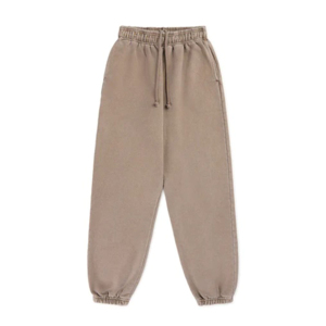 Pantalon de survêtement décontracté pour homme, léger, 100 % coton molletonné, avec cordon de serrage réglable, personnalisable, idéal pour l'hiver - Product Image 1