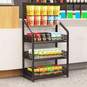 Customized Modular for Snack <b>Display</b> <b>Rack</b> with Easy Assembly for FMCG Product Showcasing - Product Image 2