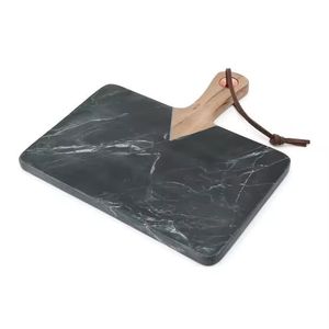 Tabla de cortar de empalme de dos colores de madera de acacia de mármol increíble, tabla de cortar de madera de queso casera con la mejor calidad - Product Image 2