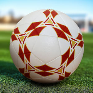 Ballon de football de taille 5 personnalisé de haute qualité, cousu à la machine, en cuir TPU, pour l'entraînement professionnel, vente en gros - Product Image 1