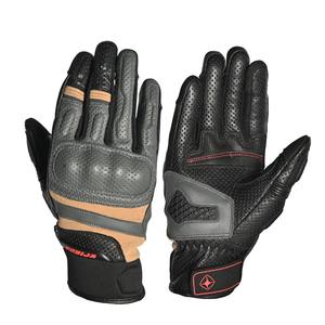 Gants de moto en cuir de chèvre pour homme, hiver et été, compatibles écran tactile, motocross, Sialkot-motorbike-gloves - Product Image 1