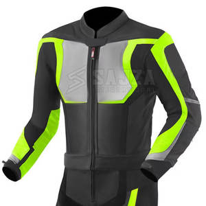 Combinaison de moto confortable combinaison de moto en cuir lourd combinaison de moto coupe-vent de qualité supérieure - Product Image 3