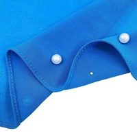 Accessoires de mode Hijab en mousseline de soie multicolore Ensembles de perles de Malaisie Châles pour femmes