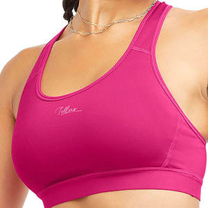 Best Selling <b>Pink</b> Sports Bra with Custom Pattern Eco-Friendly Breathable Gym Wear for Women New Design Front Logo Made Pakistan - Product Image 4