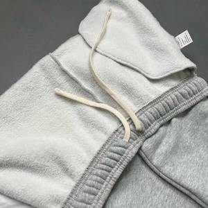 กางเกงวอร์มผ้าฟลีซให้ความอบอุ่นหนาสำหรับผู้ชายแฟชั่นแบบลำลองผ้าคอตตอน100% - Product Image 6