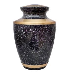 Urnes de crémation pour adultes en laiton artisanal indien accessoires funéraires urnes en métal avec une belle conception de gravure - Product Image 3