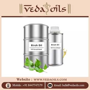 น้ำมันหอมระเหยเปลือกต้นเบิร์ชบริสุทธิ์ 100% คุณภาพสูงจาก VedaOils ออร์แกนิค 100% เหมาะสำหรับทุกสภาพผิว ราคาขายส่ง - Product Image 3