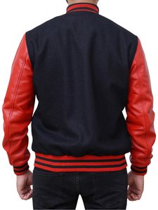 Veste universitaire personnalisée de haute qualité pour hommes, laine, cuir, polaire, logo imprimé, broderie chenille, vestes pour hommes, veste universitaire pour hommes - Product Image 4