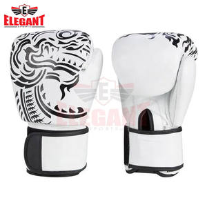 Gants de boxe personnalisés avec logo, gants de boxe en cuir, gants de boxe d'entraînement sportif, gants de boxe en cuir véritable - Product Image 6