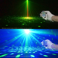 Nouveau Mini 60W petite planète 3in1 boule magique rouge vert Laser stroboscopique Dj Disco scène événement avec télécommande
