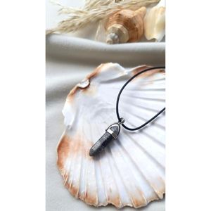 Nail collane Chakra naturale grigio diaspro gioielli in pietra Bijouterie donna accessori