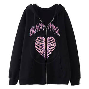 Sudadera con capucha de invierno de algodón 100% para hombre con diamantes de imitación patrón sólido estilo informal cálido y venta en línea cuello con capucha - Product Image 1