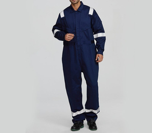 Uniforme de Trabajo de Manga Larga Reflectante de Alta Visibilidad, Seguridad, Algodón Transpirable, Poliéster Impermeable - Product Image 3