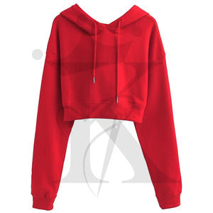 เสื้อฮู้ดดี้โอเวอร์ไซส์สำหรับผู้หญิง ใส่ได้ทั้งฤดูหนาวและฤดูร้อน ระบายอากาศได้ดี ไซส์พลัส ผ้าฟลีซย้อมสีพื้น รับผลิตตามสั่ง ขายส่ง - Product Image 3