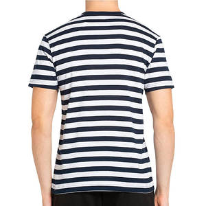 T-shirts pour hommes de haute qualité tenue décontracté été couleur unie coupe régulière coton fait prix de gros t-shirts - Product Image 3