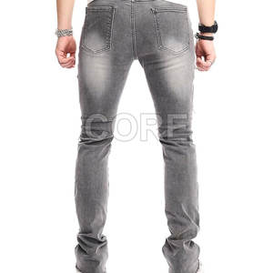 Pantalones apilados de alta calidad para hombre Venta caliente Pantalones lavados para hombre Pantalones apilados transpirables para hombre - Product Image 6