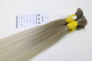 Extensions de cheveux en vrac de qualité de luxe Cheveux vietnamiens Double noyade 100 grammes Couleurs claires 12 pouces - Product Image 3