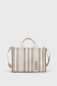 Bolsa de Lona a Rayas para Mujer, Personalización de Marca, Proveedor de Fábrica OEM ODM - Product Image 1