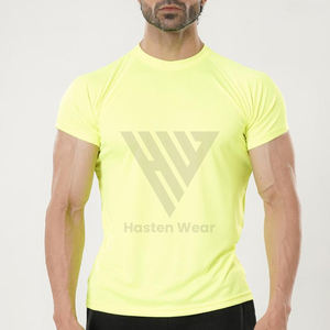 Camisetas de Gimnasio de Talla Grande con Diseño de Logotipo Personalizado, Camisetas Deportivas Transpirables para Hombre, Venta al por Mayor - Product Image 4