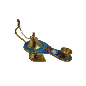 Alta calidad Alladin Chirag diseñador Metal artesanía de la India recién llegado estilo antiguo hoja pulida Material mejor precio - Product Image 4