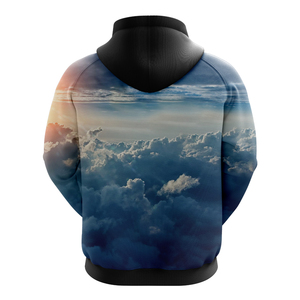 เสื้อกันหนาวมีฮู้ดสำหรับผู้ชาย, ผ้าฝ้ายขนแกะลำลอง320กรัมเฮฟวี่เวทลำลอง - Product Image 3