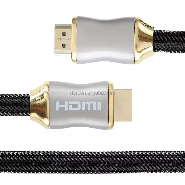 HDMI Cable 2.0 Support 4K 3D 1080p 2160p Gold Plated Connector 19pin Male To Male 2.0 4k HDMI Cable