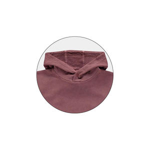 Alta calidad 500 GSM algodón grueso en blanco liso de peso pesado sudaderas con capucha de gran tamaño sin cuerda Unisex logotipo personalizado de talla grande sudaderas con capucha para hombres - Product Image 2