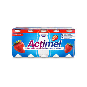 Shot de yaourt probiotique à la mangue, formule Actimel renforçant l'immunité avec des vitamines essentielles, bouteille de 100g - Product Image 6