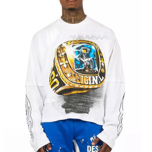 Camiseta básica de algodón para hombre y mujer, ajuste informal, cómoda, transpirable, manga corta, moda, uso diario - Product Image 1